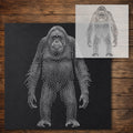 Orangutan Stencil reusable Mylar stencil, 300 x 300 mm