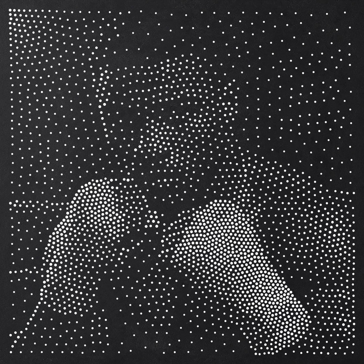 Boxer Portrait Stipple Art Stencil | Realistic Mylar Plastic Craft Stencil (Large - 300mm / 12" approx)