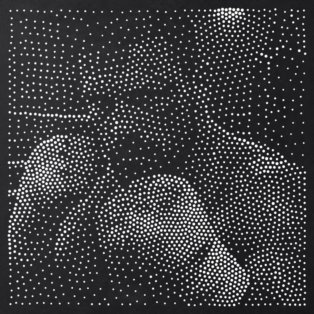Bare Knuckle Boxer Stipple Art Stencil | Realistic Mylar Plastic Craft Stencil (Large - 300mm / 12" approx)