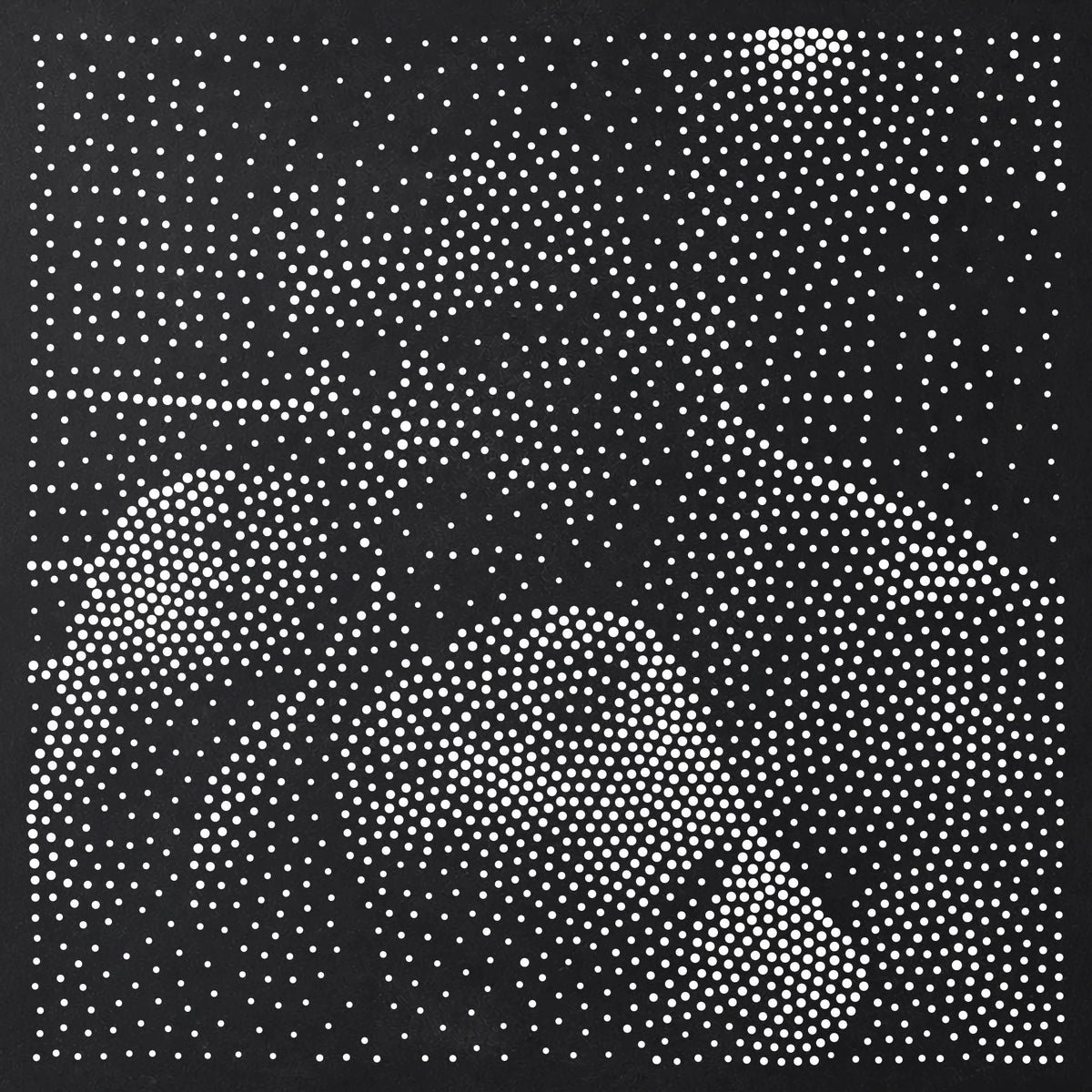 Bare Knuckle Boxer Stipple Art Stencil | Realistic Mylar Plastic Craft Stencil (Large - 300mm / 12" approx)